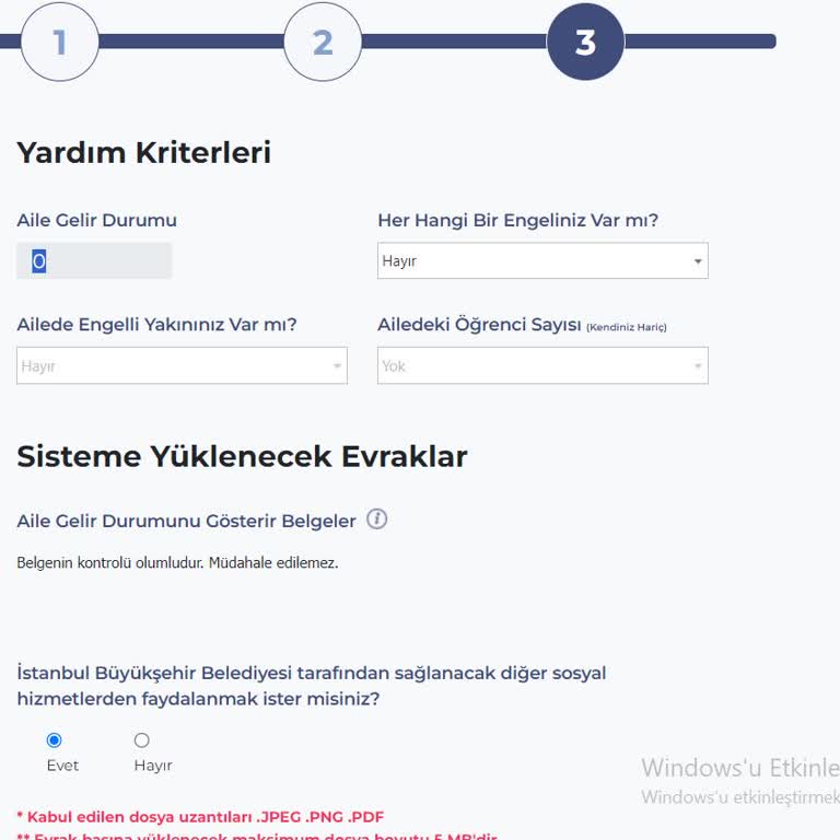 Üniversiteli Burs Başvurusunda Otomatik Yanıt Sorunu