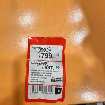 FLO Mağazasında Etiket Fiyatı Sorunu
