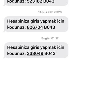 Gece Gelen Alotell Mesajları: Bilgim Dışında Hesap Giriş Kodları