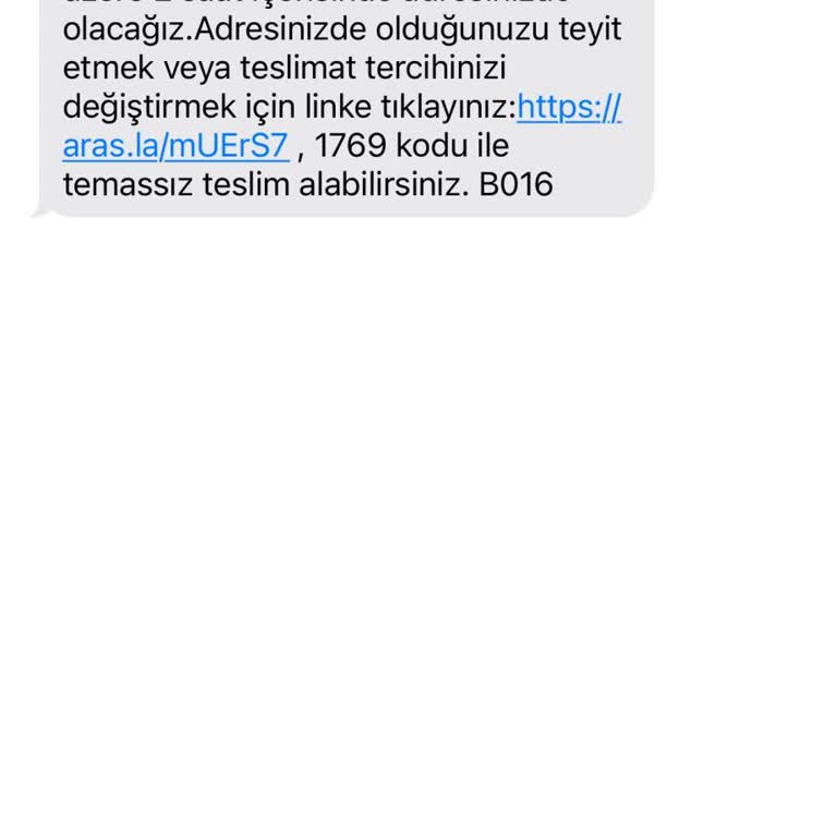 Kargom Gelmeden Geri Gönderildi