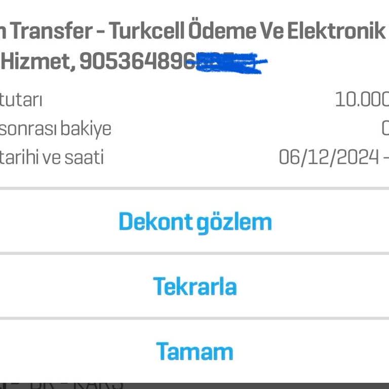 Yanlış Gönderilen Para Ve İletişim Sorunu