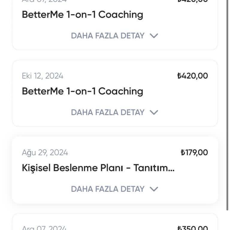 Betterme Satın Aldığım Programı Kapatıp Sürekli Para Çekmeye Çalışıyorlar!