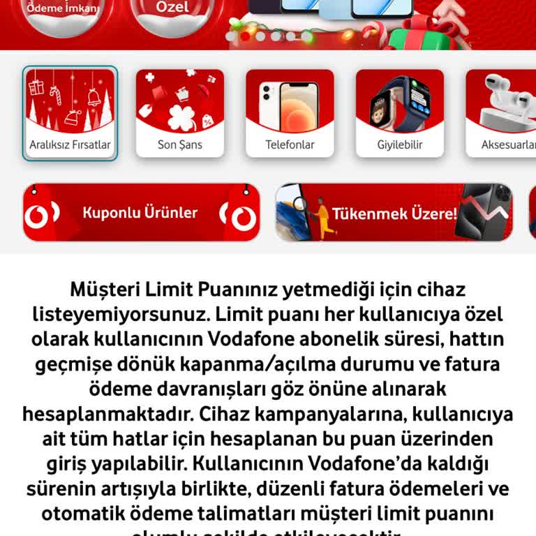 Vodafone'dan Beklenen Telefon Kampanyası Hayal Kırıklığı