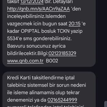 Yanıltıcı Kredi Kartı Yapılandırma Süreci