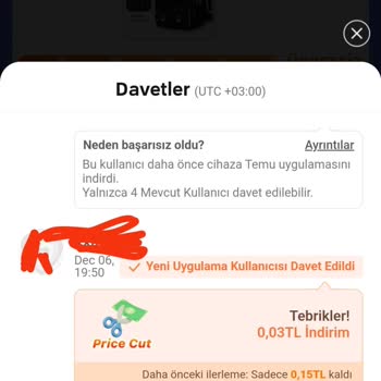 Davette Azalan Puanlarla Ücretsiz Hediye Hayal Kırıklığı