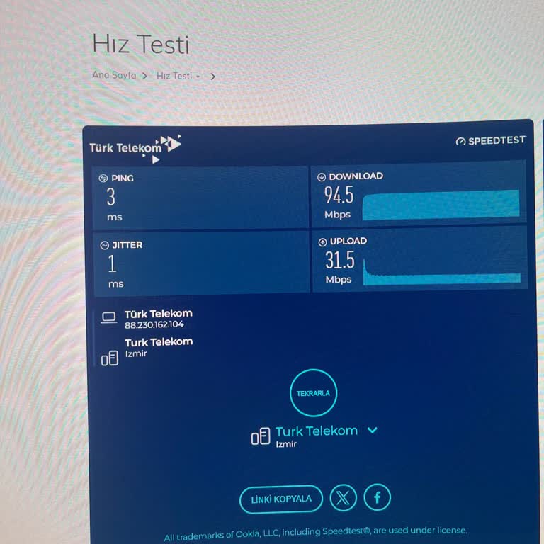 Türk Telekom Fiber Hız Sorunu