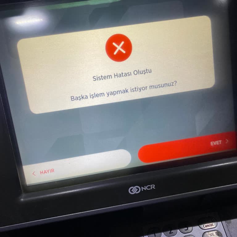 ATM'nin Yuttuğu Para Ve Yetersiz Müşteri Hizmeti