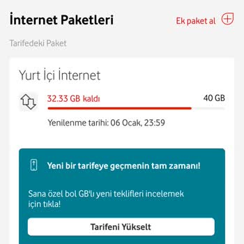 Vodafone İnternet Paketim Neden Hızla Tükeniyor?