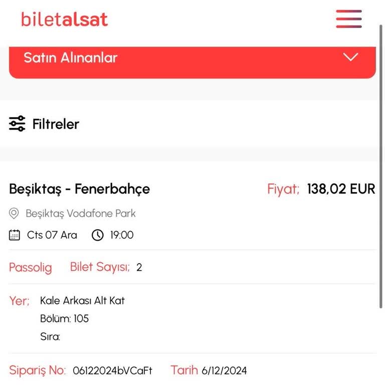 Derbi Biletlerimiz Hala Gelmedi!