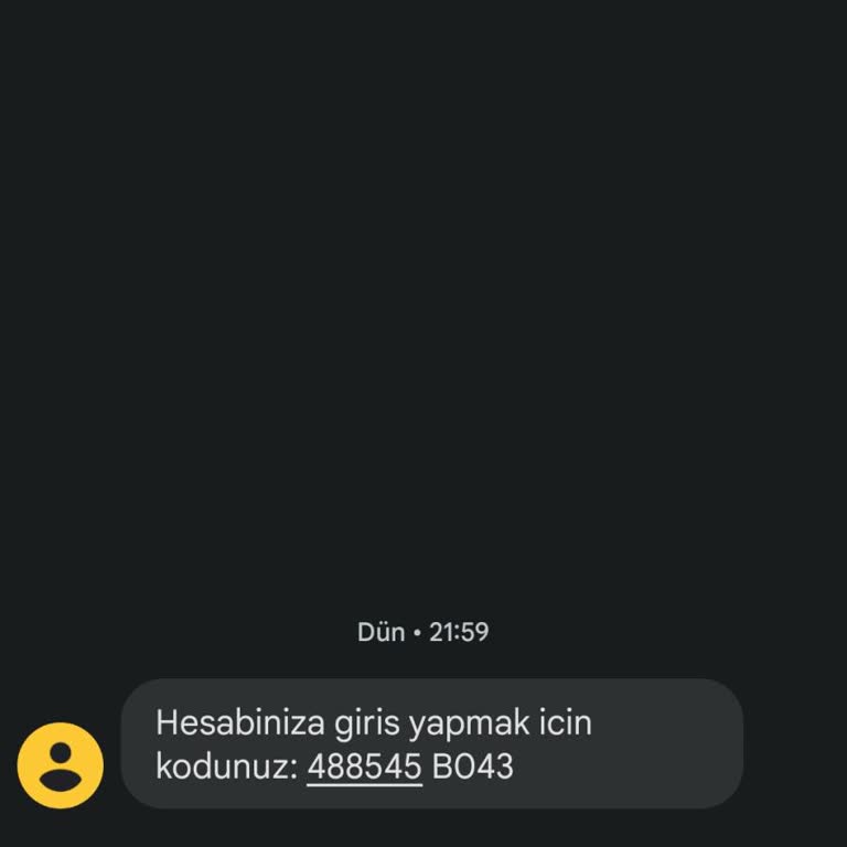Alotell Akar Telekom Adında Bir Mesaj Aldım