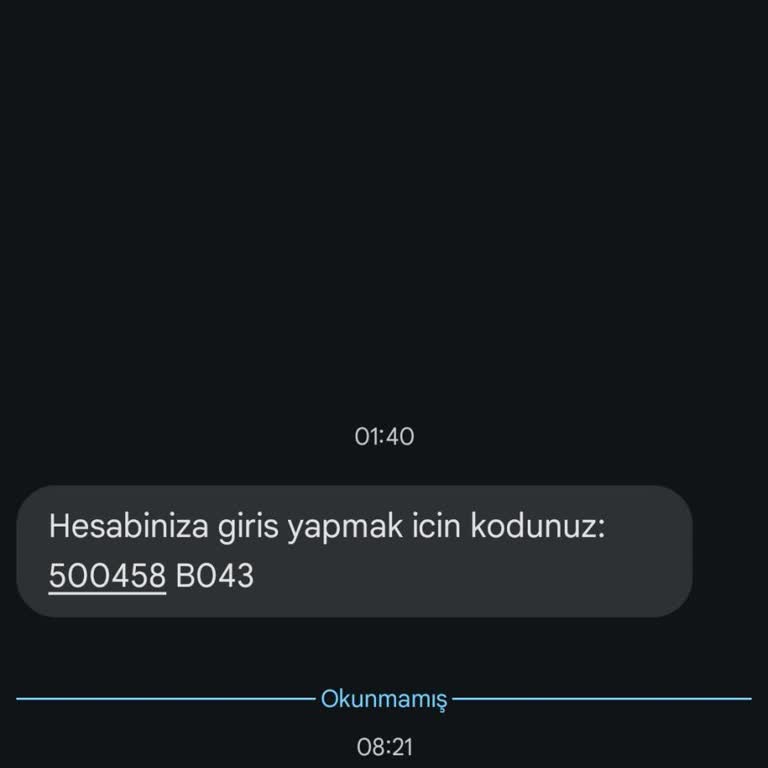 Yetkisiz Hesap Giriş Bildirimleri