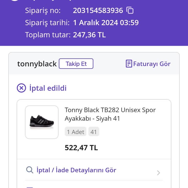 Stoktaki Ürün İptaliyle Mağduriyet Yaşadım