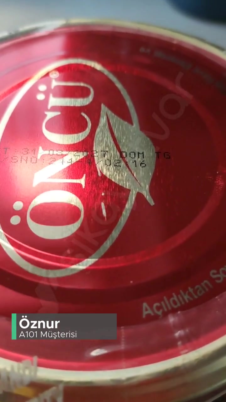 A101 Öncü Domates Salçası Bozuk videonun kapak resmi