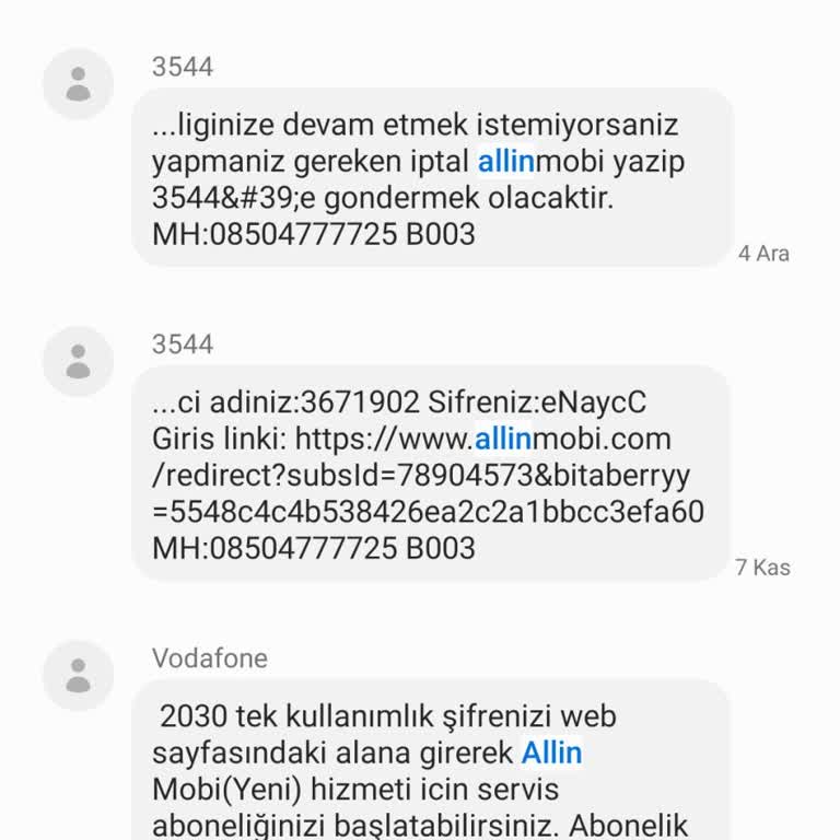 Allinmobi Onaysız Ücret Kesintisi Ve İade Talebi