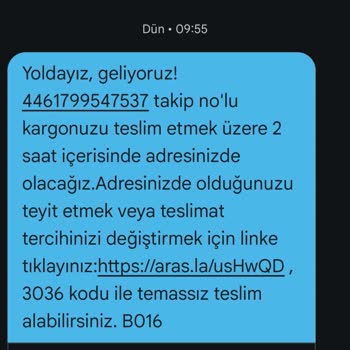 Aras Kargo'nun Yanıltıcı Teslimat Mesajları Ve Adres Sorunu