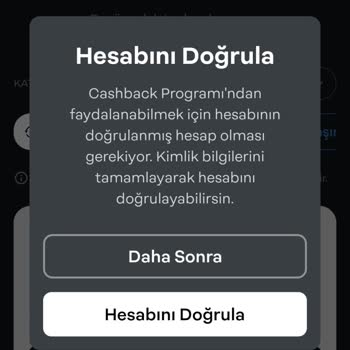 Papara Cashback Sorunu Ve Hesap Doğrulama Problemi