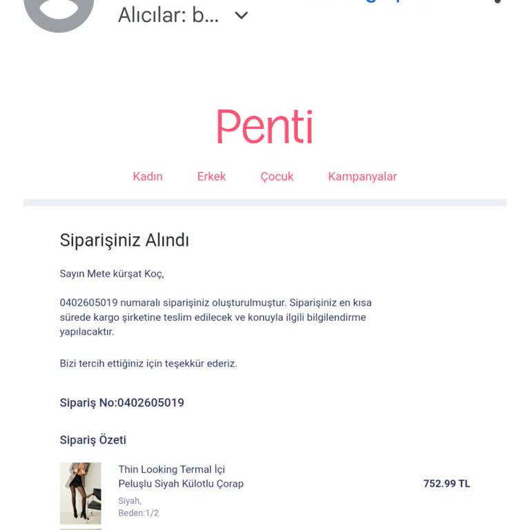 Geciken Kargo Ve İptal Sorunu