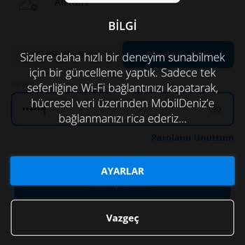 Yurt Dışında Denizbank Uygulama Erişim Sorunu