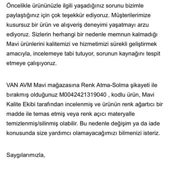 Mavi Pantolonların Renk Solması Problemi