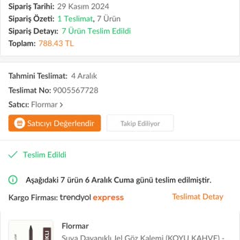 Eksik Teslimat Ve Gecikmiş Kargo Sorunu