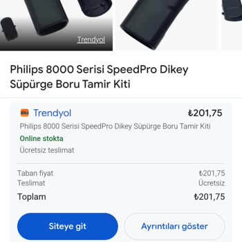 Philips Süpürge Parça Sorunu Ve Servis Çelişkisi
