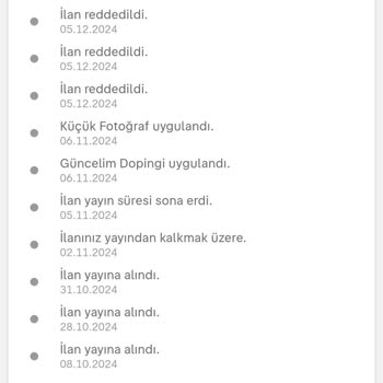 İlan Güncelleme Sorunu Ve Yanlış Ödeme Talebi