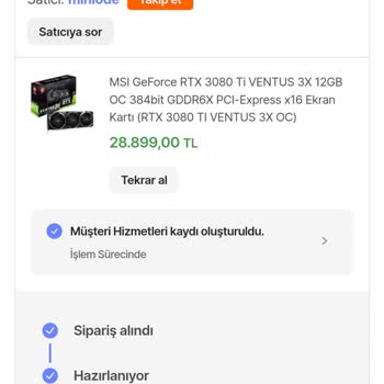 Hepsiburada'dan Sipariş Edilen Ürün Zamanında Teslim Edilmedi