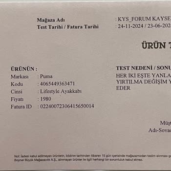 Dayanıksız Ayakkabı Ve İlgisiz Müşteri Hizmetleri