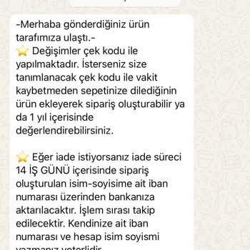 İade Sürecinde Yaşanan Sorunlar Ve Cevapsız Mesajlar