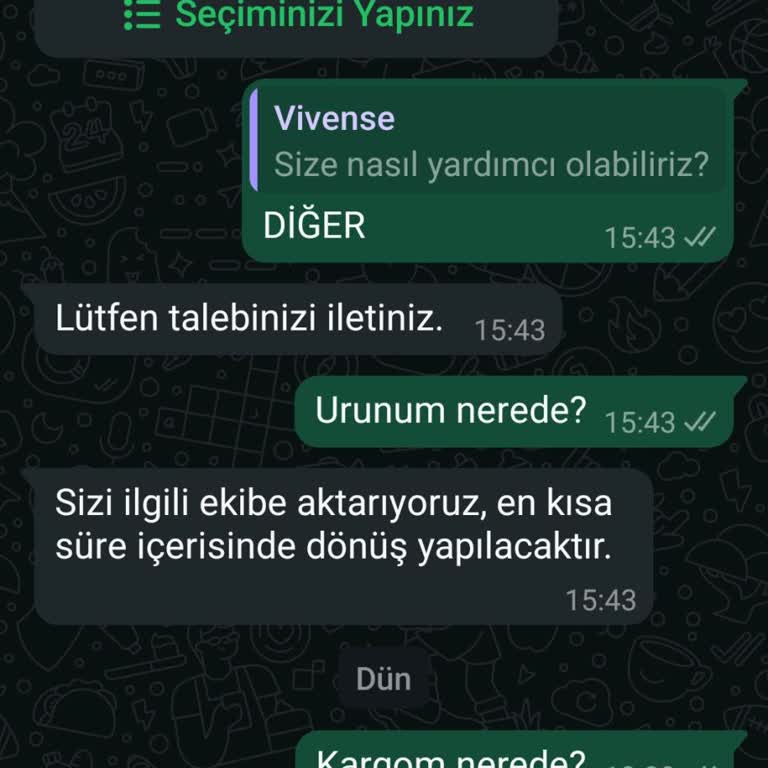 Kayıp Kargo Ve Yetersiz Müşteri Hizmetleri Sorunu