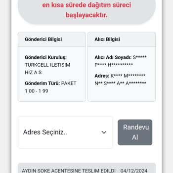Kuryenet İle Teslimat Kabusu