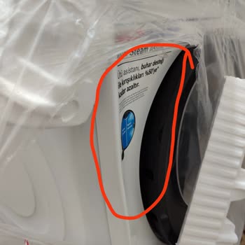 Hasarlı Çamaşır Makinesi Ve Yetersiz Destek Süreci