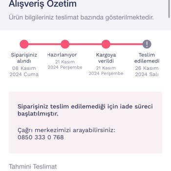 Penti İade Sürecinde Yaşanan Sorunlar Ve İletişim Eksikliği