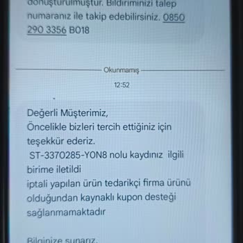 Kargo İptali Ve Mağduriyet