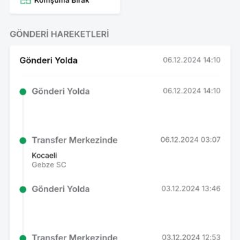 Kargo Teslimatındaki Gecikme Ve İletişim Sorunları