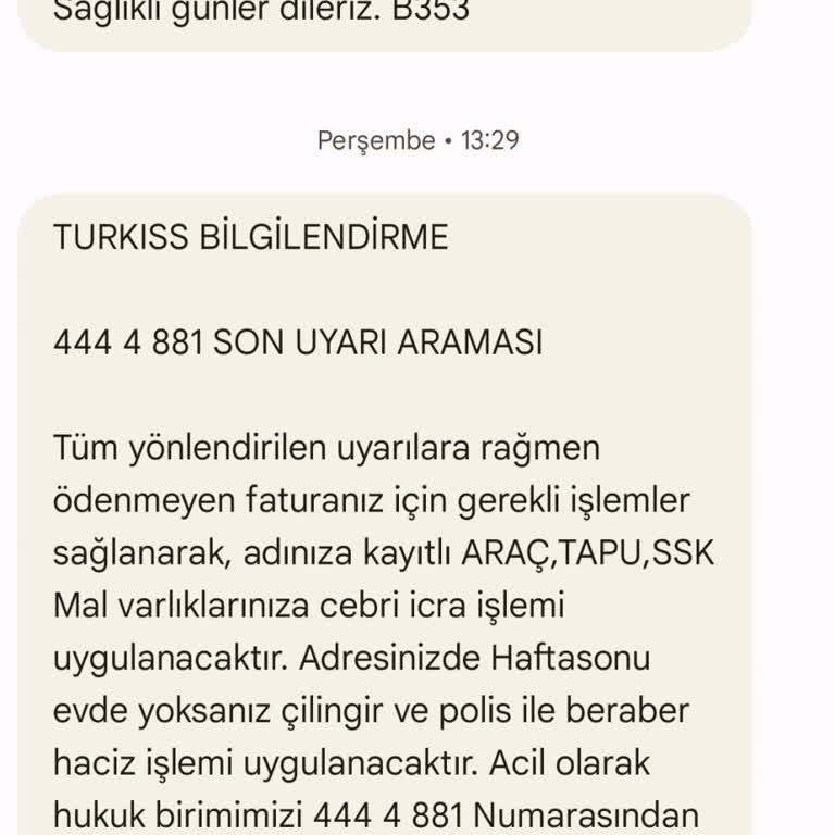 İnternet Aboneliği Kapatma Sorunu Ve İcra Tehditleri