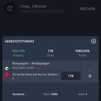 Oley.com Bahis Sitesinde Yanıltıcı Oran Sorunu!