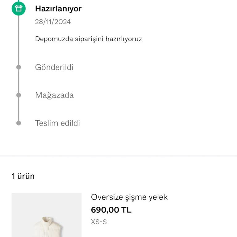 Black Friday Siparişi Teslimat Sorunu