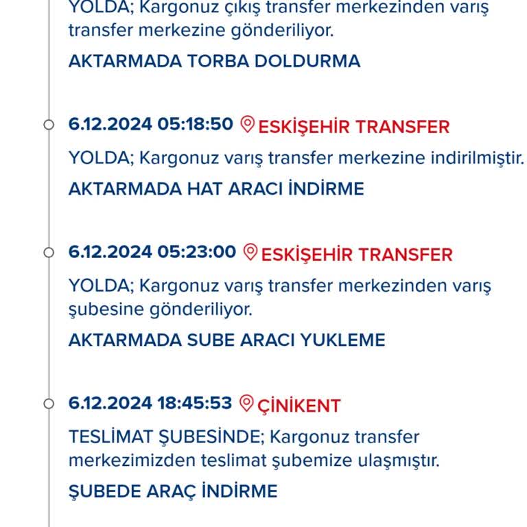 Aras Kargo Çinikent Şubesi'nin Yalan Beyanları Ve Müşteri Mağduriyeti