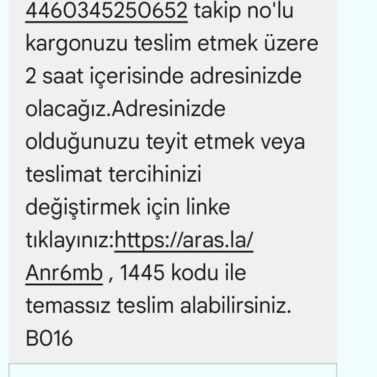 Kargo Teslimatında Sürekli Mağduriyet
