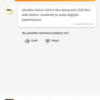 Yanlış Ürün Gönderimi Ve İade Sonrası Fiyat Artışı
