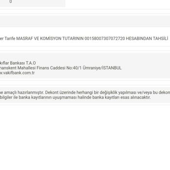 VakıfBank'tan Kredi Ücret Kesintisi Mağduriyeti