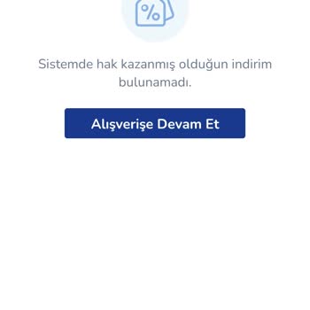 İndirim Kodu Sorunu