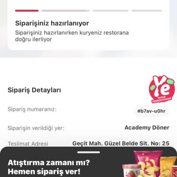 Yemek Sepeti'nin Yanıltıcı Bilgileri Ve Ulaşılmaz Müşteri Hizmetleri