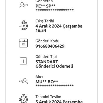 Yurtiçi Kargo'nun Geciken Teslimatı Ve Yanıltıcı Bilgilendirme