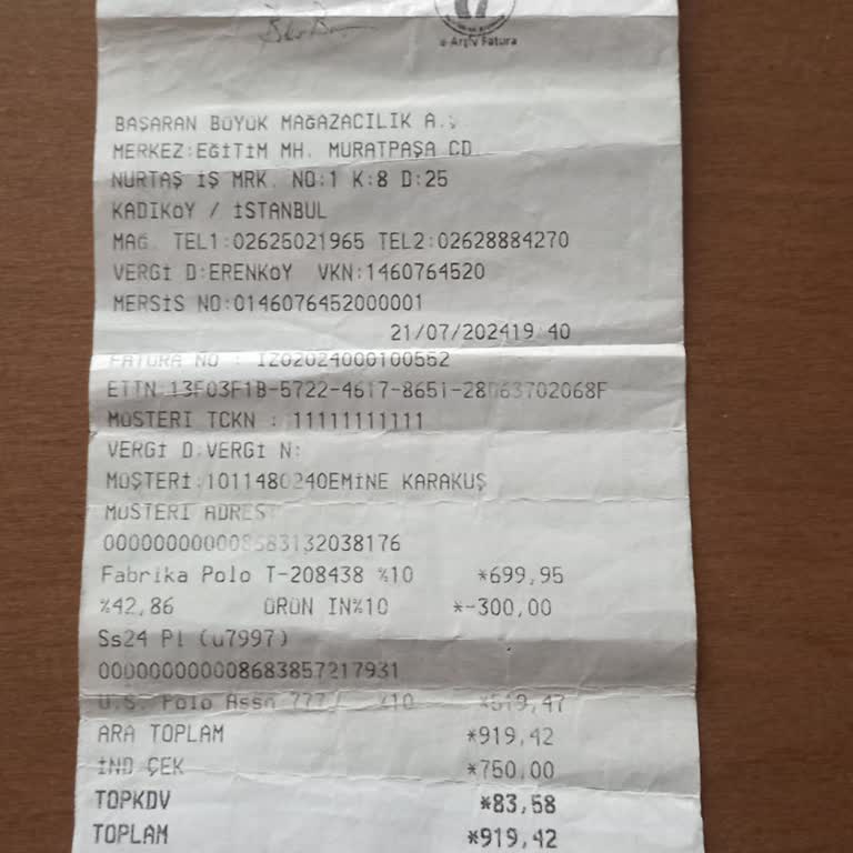 Boyner'de Kayıp İade Çeki Ve Müşteri Hizmetleri Sorunu