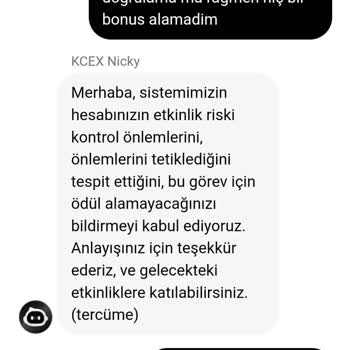 Kcex Borsasında Güven Sorunu Ve Bonus Reddi