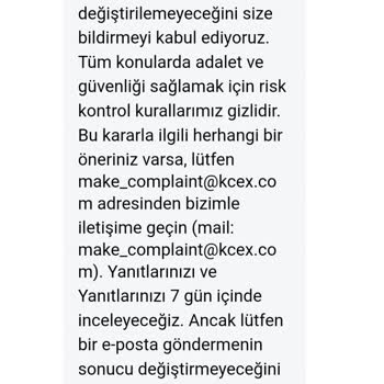 Kcex Borsasında Güven Sorunu Ve Bonus Reddi