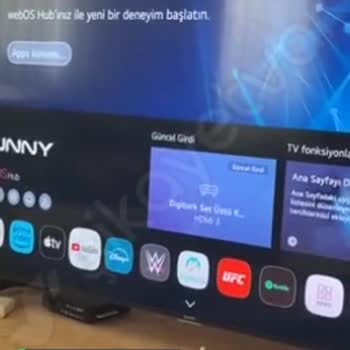 Sunny Webos Hub TV Apps Açılmıyor