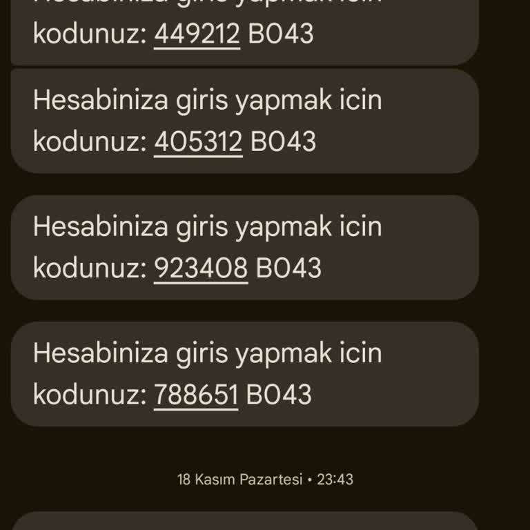 Alotell'den Gelen Sürekli Kodlar Can Sıkıyor